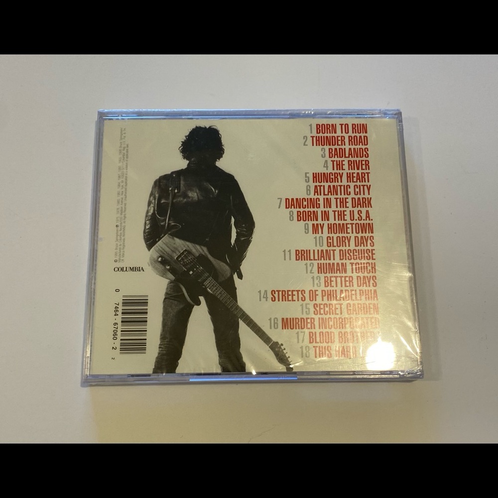 Bruce Springsteen Greatest Hits CD - Picture 3 of 5
